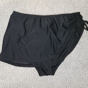 Time and Tru Black Swim Bikini Bottom